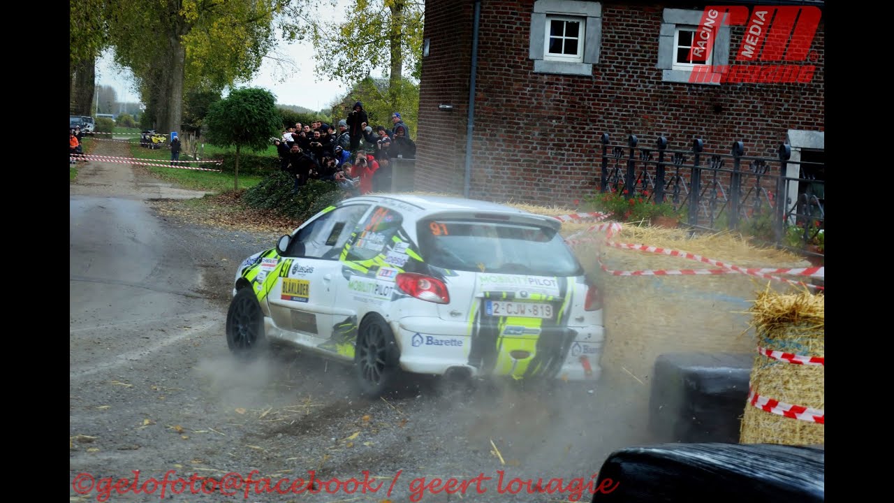 Best of De Fina - Thonnard Rally du condroz 2022 - Peugeot 206 RC Gr.a Flat out - Drift