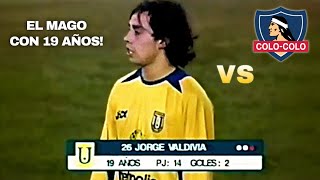 La MAGIA de JORGE VALDIVIA ante el COLO COLO de ZAMORANO en 2003.