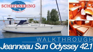 Jeanneau Sun Odyssey 42.1 for sale | Yacht Walkthrough | @ Schepenkring Lelystad | 4K   4K