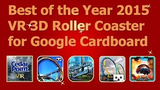Best of the Year 2015 VR 3D Roller Coaster for Google Cardboard - Android and iOS screenshot 5
