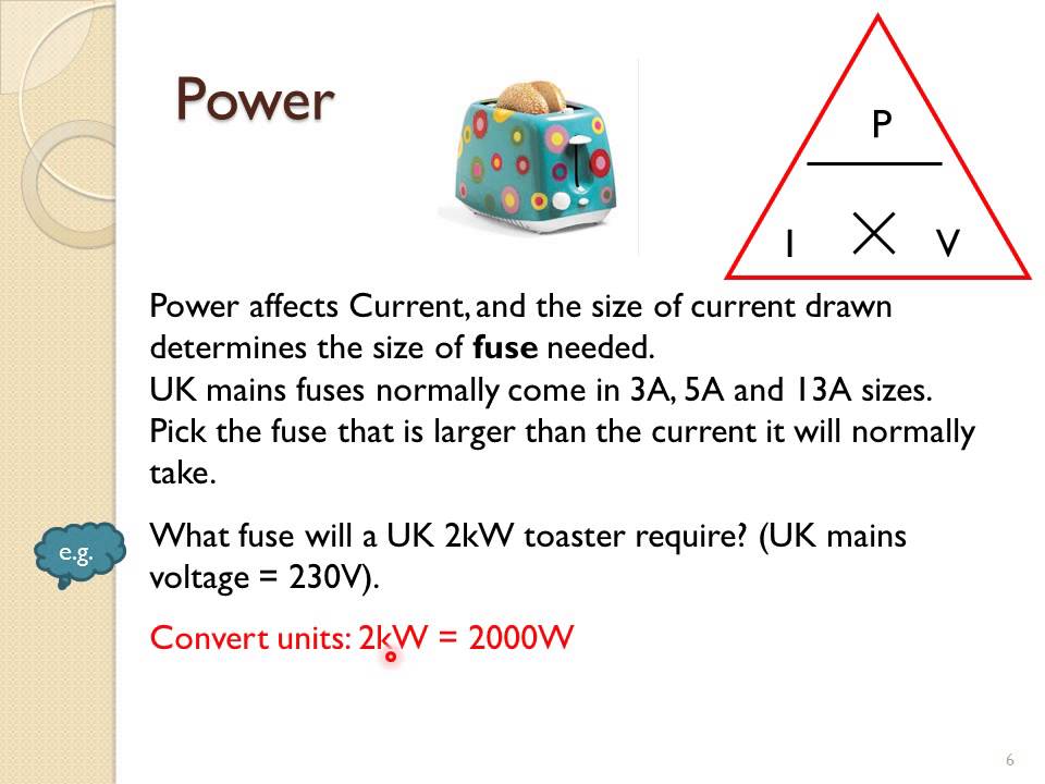 Electrical power and energy transferred (GCSE) - YouTube