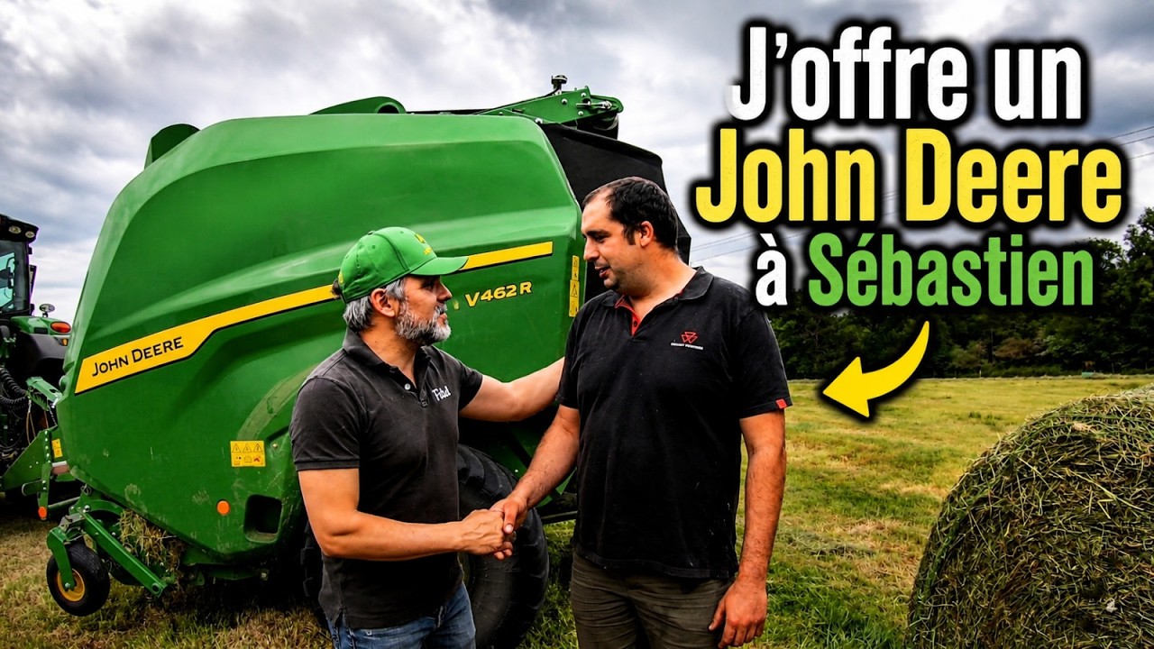 J'offre un John Deere à Sébastien 👍