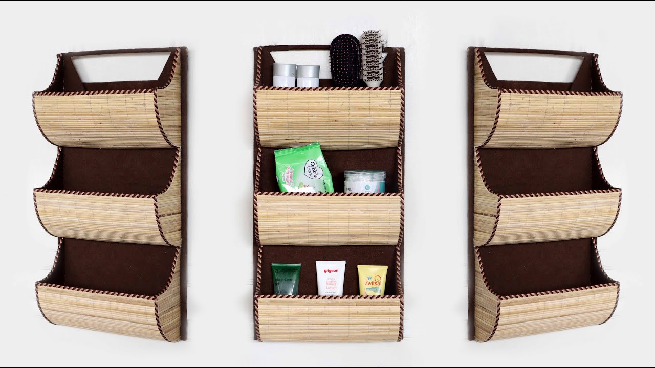 DIY Multipurpose wall hanging organizer ideas Best Waste Rak