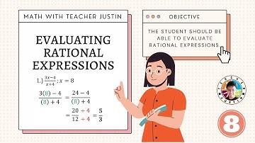 Evaluating Rational Expressions [Example 1-5]