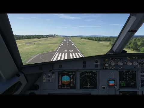 Landing Hradec Králové / A320 neo / MSFS2024