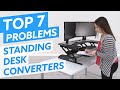 Top 7 Most Common Problems With Standing Desk Converters