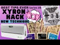 Best tips ever 8 xyron 9 creative station hack  new easy technique you got to try 