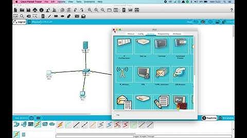 Konfigurasi DNS Dan DHCP Server di Cisco Packet Tracer