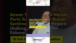 Anwar Ibrahim tegaskan isu kuil dan ternakan babi soal peraturan dan undang-undang, bukan agama