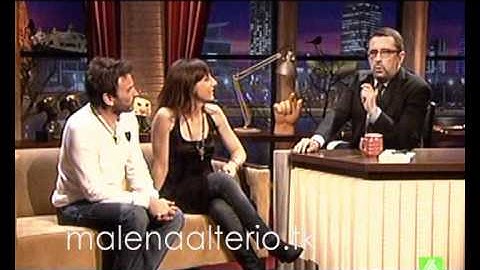 Malena Alterio en Buenafuente parte 1/3