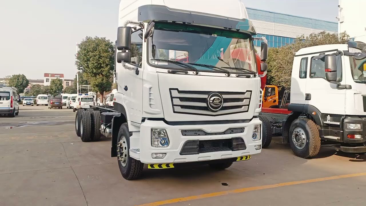 CLW special 6x4 high strength reinforced frame customized tractor head truck chassis for sale. 