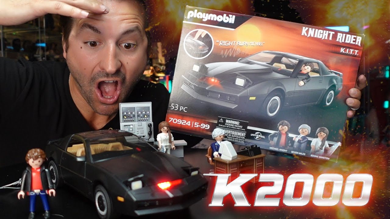 Playmobil K2000 70924 pas cher, Knight Rider - K 2000