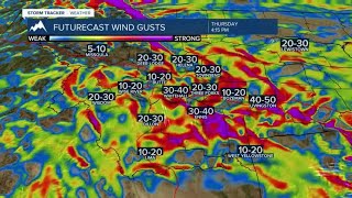 Warm & Breezy For Thursday