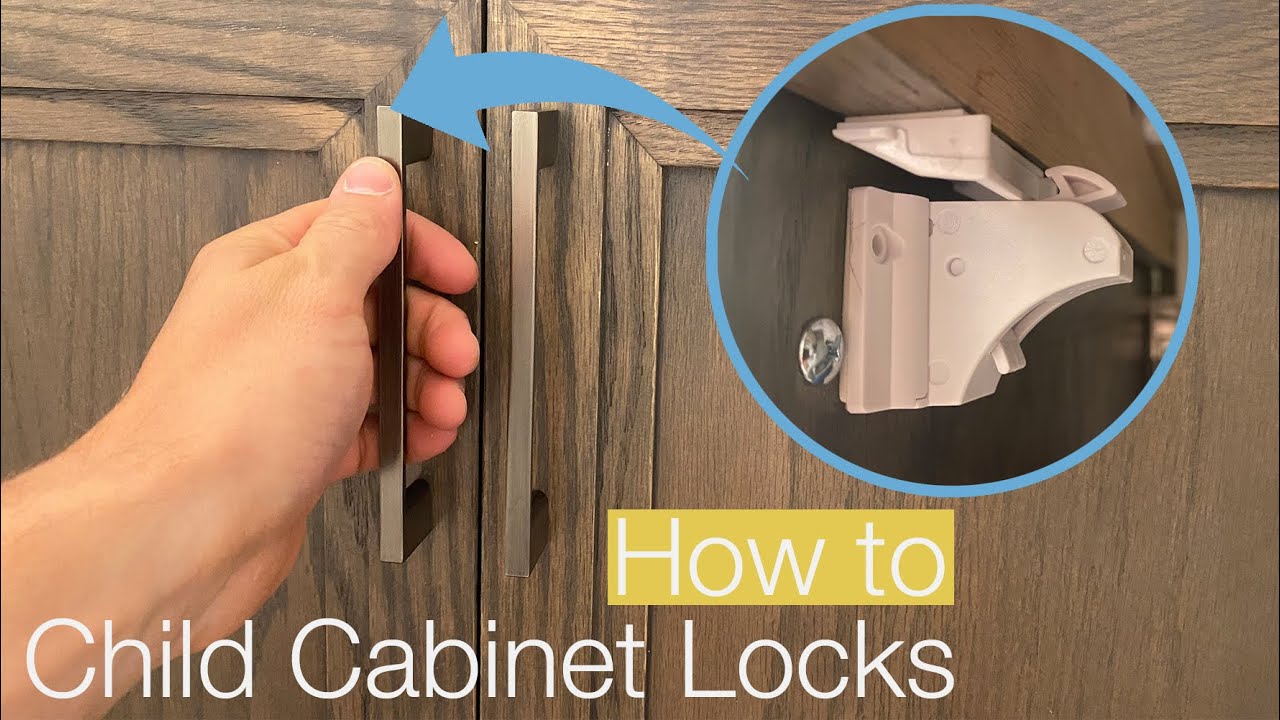 How to Install Magnetic Cabinet Locks