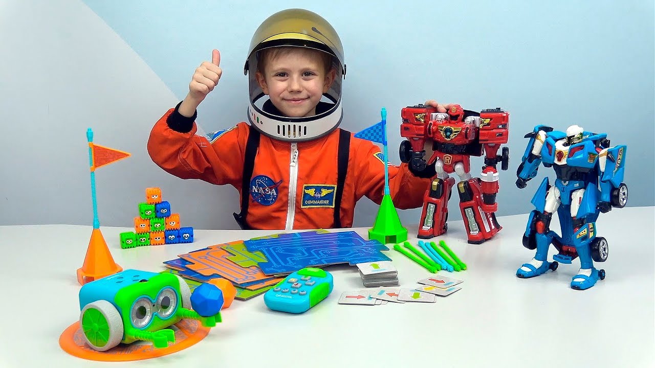 ТОБОТЫ и Умный РОБОТ Ботли. Астронавт Даник и Развивающие ИГРУШКИ для детей. Botley the coding Robot