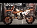 KTM 450 2018 Supermoto project