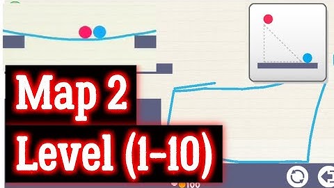 Brain Physics map 2 Level 1 2 3 4 5 6 7 8 9 10, 3 stars Android