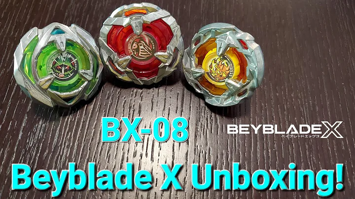 Beyblade X First Unboxing ! BX-08 3on3 Deck Set. Unboxing and Analysis.