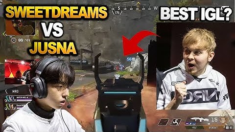 NRG Sweetdreams team vs Go Jusna team in algs tourney!! Is Sweetdreams the best IGL?
