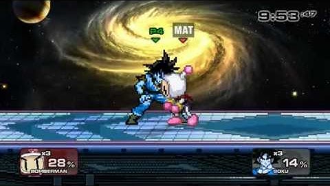 Super smash flash 2 (Demo 0.9) Bomberman gameplay