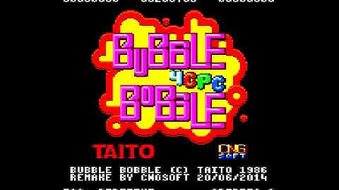 (Gameplay - 1558) Bubble Bobble 4 CPC (Amstrad CPC - 14)