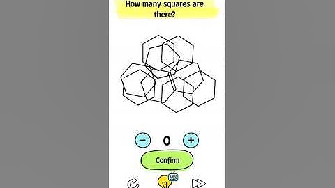 Busy brain level 7 How many squares are there? gameplay walkthrough solution