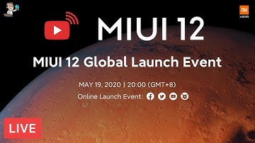 MIUI 12 Live Global Launch Event | Xiaomi MIUI 12 Global Launch | MIUI 12 | Xiaomi 2020 | PHONLY