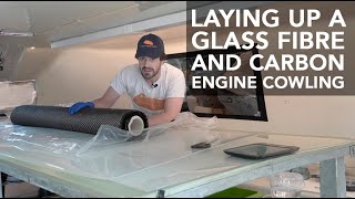Lifeboat Conversion Ep15: Using a composite wet layup to make a carbon and glass fibre lid [4K]