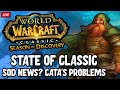 State of classic cataclysms launch and sod news when  season of discovery