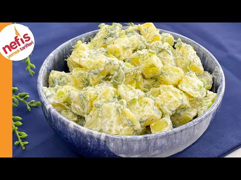 Mayonezli Patates Salatası | Nasıl Yapılır.?