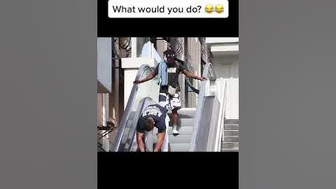 #shorts MAN THONG PRANK ON THE ESCALATOR 😂😂#prank #pranks #foryou #for