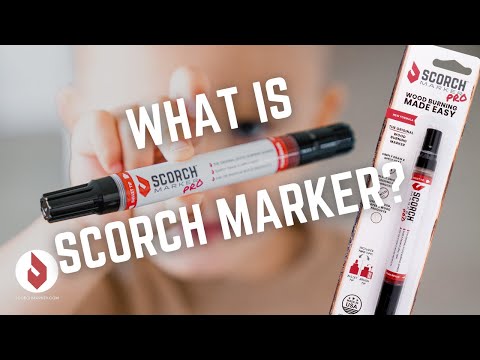 Scorch Marker Pro product review - wood burning product review 