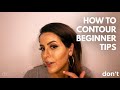 CONTOURING DOS &amp; DONTS | How-to for Beginners