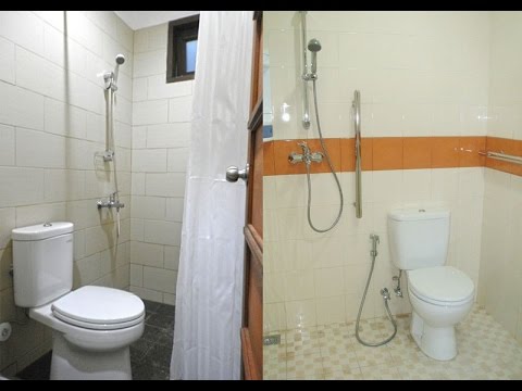 Desain Kamar Mandi Mungil Dengan Shower - YouTube