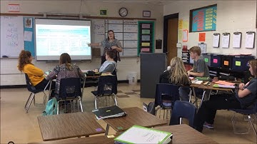 10th Grade Science: Presenting a Rubric (Ms. Knutson)