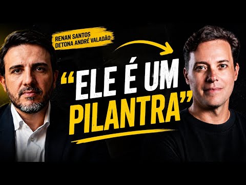 RENAN SANTOS detona ANDRÉ VALADÃO: "Não passo a mão na cabeça de pastor pilantra"
