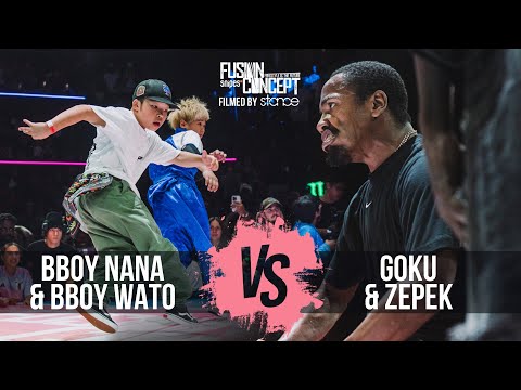 FUSION CONCEPT 2023 - TOP 18 - 7th BATTLE - BBOY NANA & BBOY WATO VS GOKU & ZEPEK