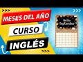 🔴  Los meses del año en inglés