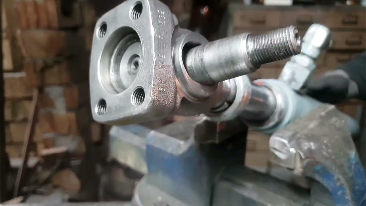 Long Tractor Power Steering Cylinder repaire YouTube