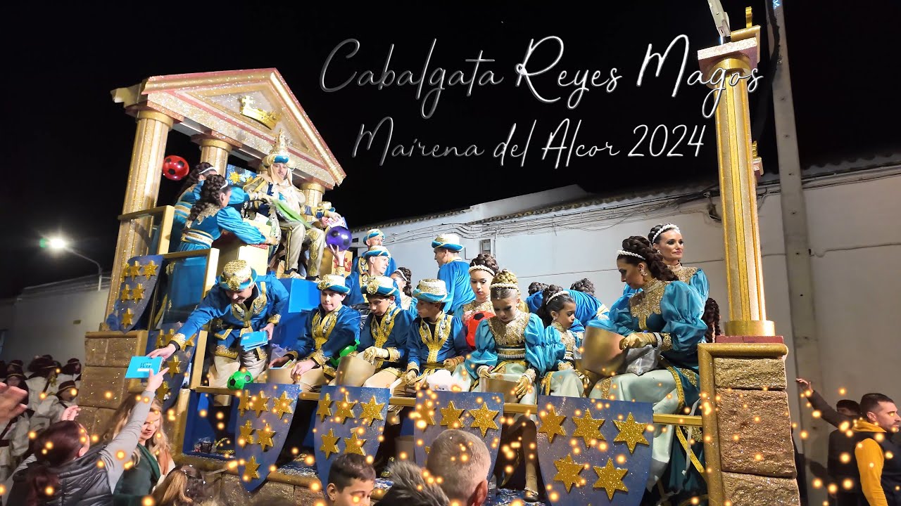 🎉 Cabalgata Reyes Magos de Mairena del Alcor 🎁 2024 [4K]
