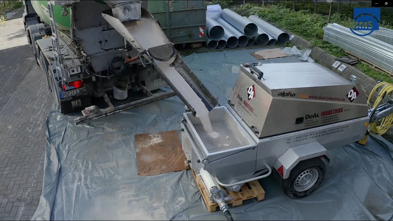 BMS fluid screed machine alpha CR FLUID