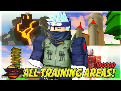 Noob To Pro All Training Areas In Anime Fighting Simulator Roblox Youtube - videos matching a roblox player with an insanely rare