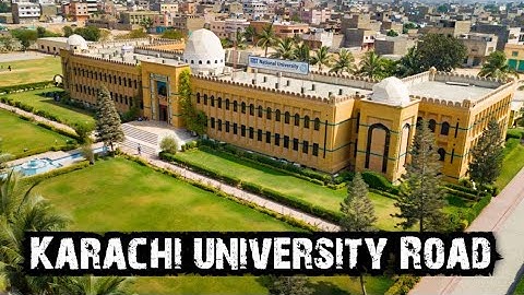 4k video 📷 || travelling to Karachi university || road trip 🌞 in summer