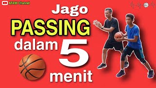 How to Practice 'Passing a Basketball' Easily and Correctly #2