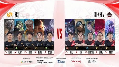 RRQ vs Geek Fam - Game 1 - MPL ID S12 | Regular Season Day 3 Week 3 | English