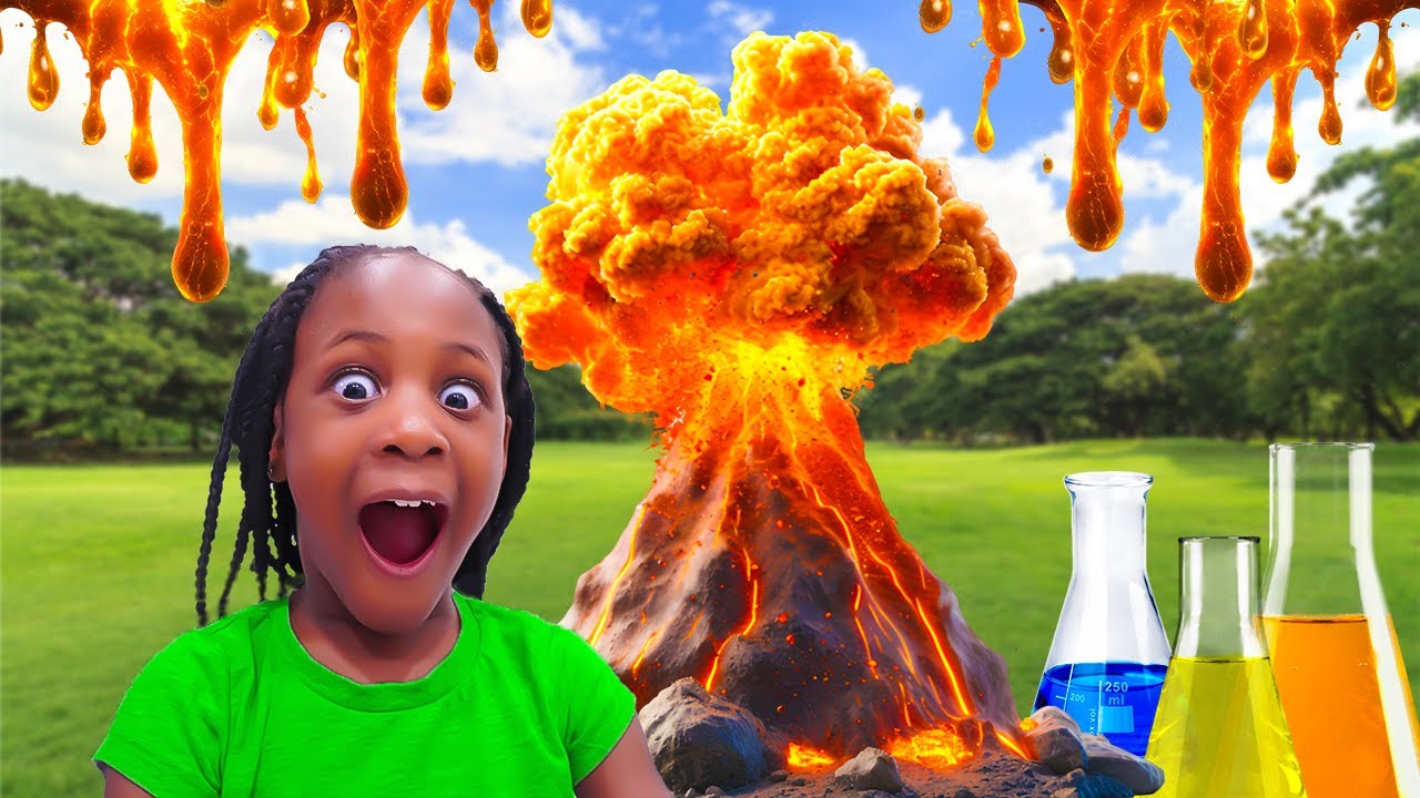 How To Make a Volcano | Easy DIY Science Experiments For Kids - YouTube