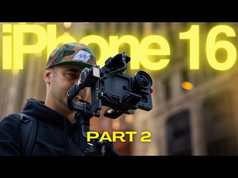 iPhone 16 Pro & 16 Pro Max with Beastgrip Rigs and Lenses. Part 2 - video from Beastgrip