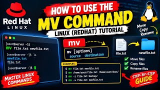 How to use the MV Command Linux Redhat Tutorial 
