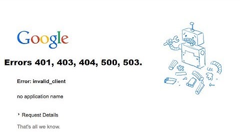 How to Solve HTTP Errors 401, 403, 404, 500, 503 Brief and Reason for the Errors