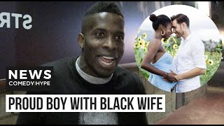 The wife with a black boy